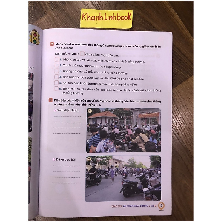 Giáo dục an toàn giao thông Lớp 3 (BM) - Ảnh 5