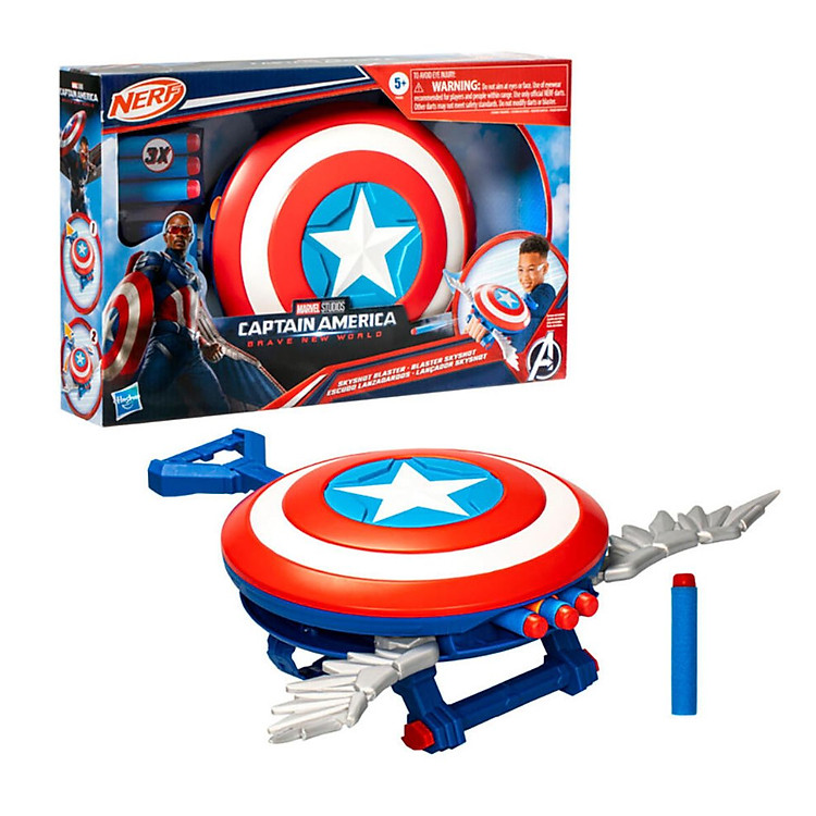 Đồ Chơi Bệ Phóng Captain America AVENGERS Chính hãng Giá tốt - Hình ảnh 3