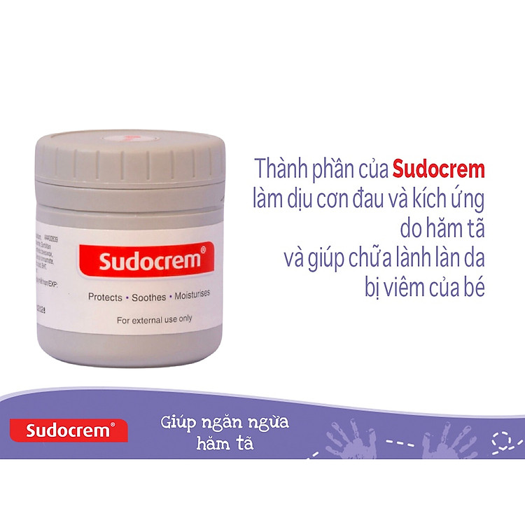 Kem Chống Hăm Tã Sudocrem 60g Chính hãng Ưu đãi - Hình ảnh 2