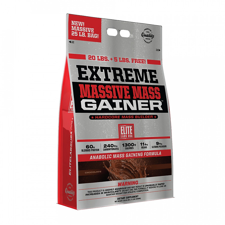 Sữa Tăng Cân Extreme Massive Mass Gainer 11.34kg vị socola