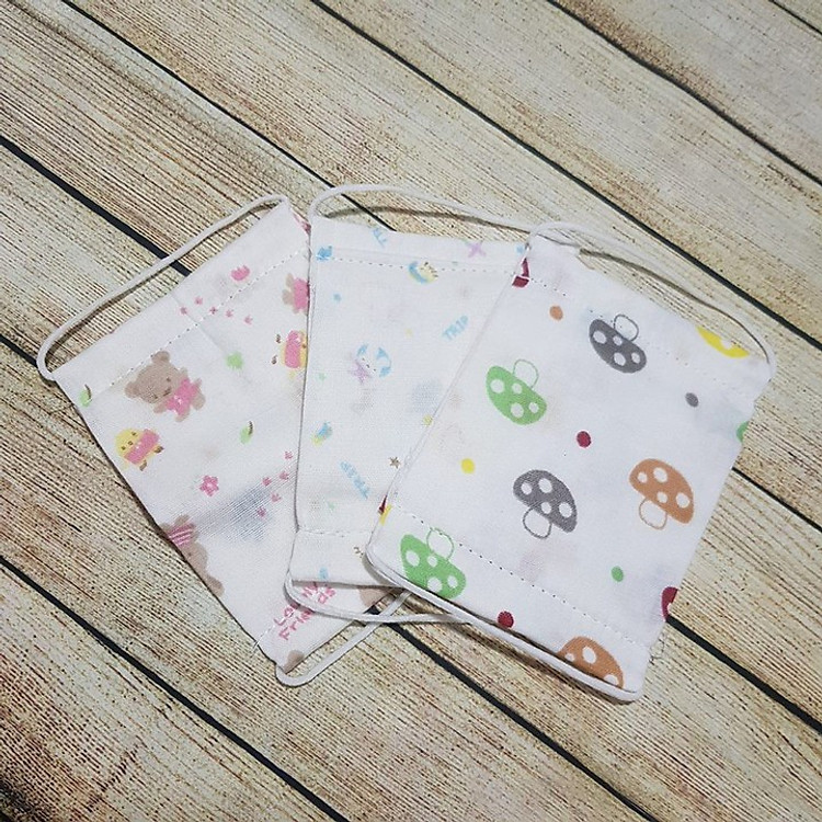 Bộ 3 khẩu trang xô cho bé