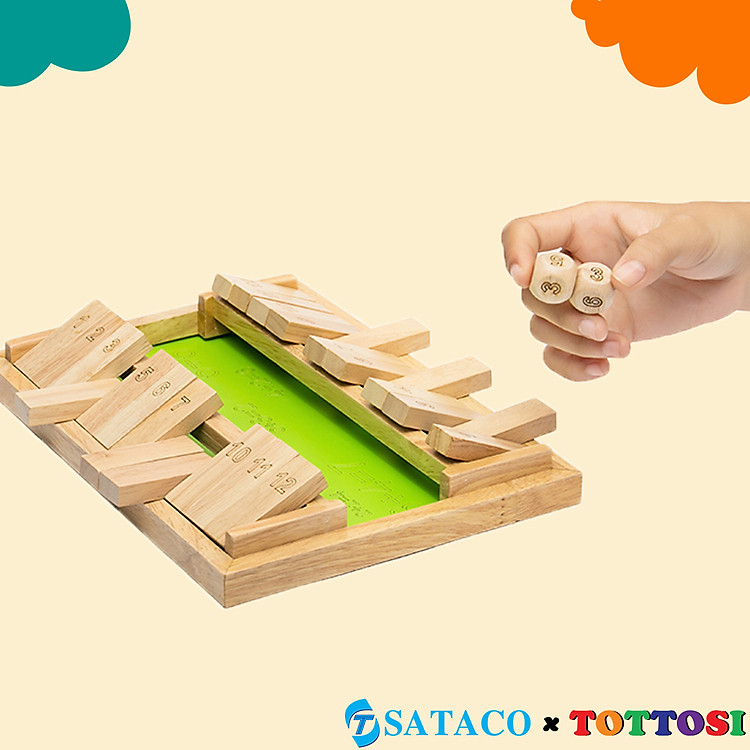 Đấu trường 2 người - Countdown gỗ SATACO Chính hãng Giá rẻ - Hình ảnh 2