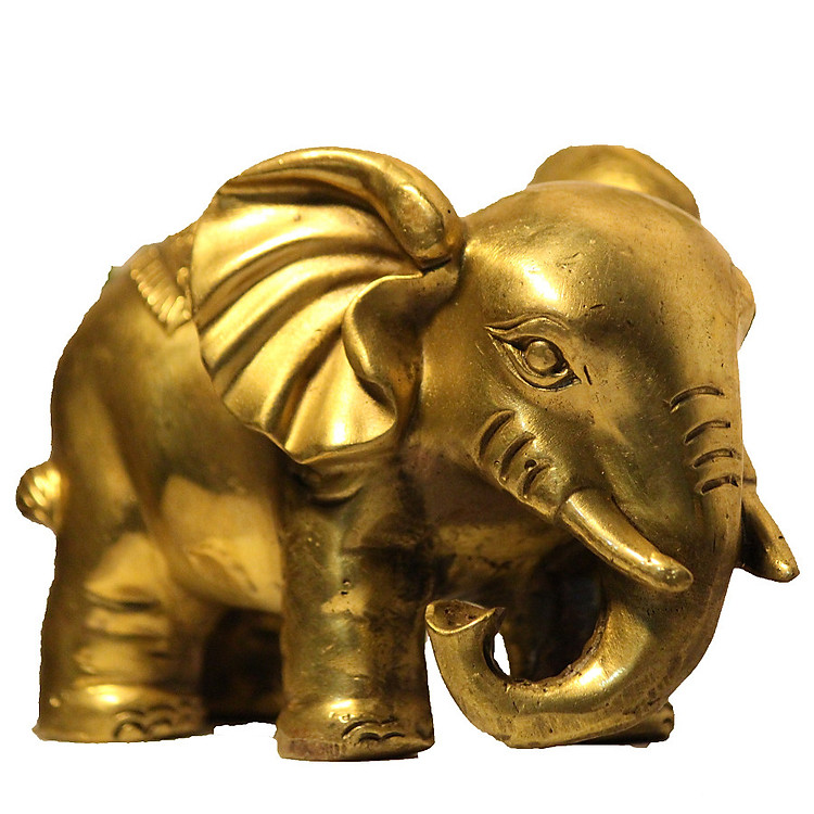 Tượng Đôi Voi bằng đồng