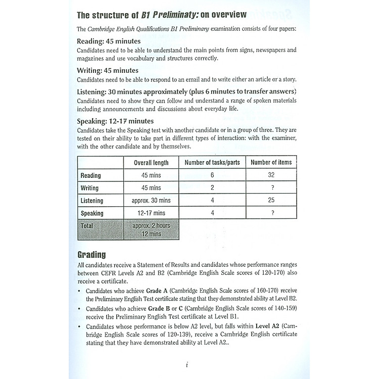 Cẩm Nang Luyện Thi B1 Preliminary 1 With Answers - Ảnh 3
