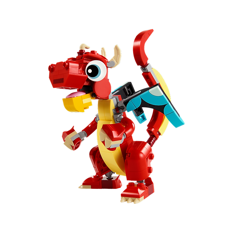 Đồ Chơi Lắp Ráp Rồng Đỏ 3 In 1 Chính hãng Giá tốt - Hình ảnh 4