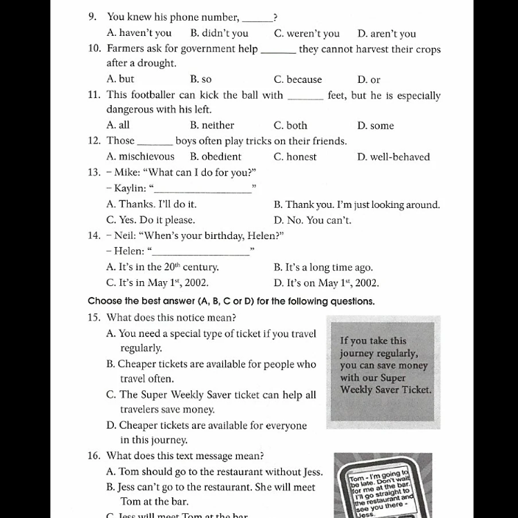 40 Đề Tiếng Anh Thi Vào Lớp 10 - Ảnh 4