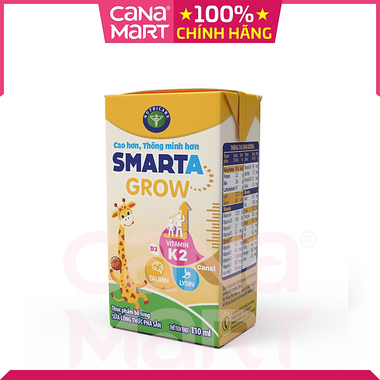 Nơi mua Thùng sữa Nutricare Smarta Grow 110ml Giá tốt - Hình ảnh 4