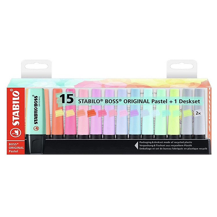 Bút dạ quang STABILO BOSS ORIGINAL (23 cây)