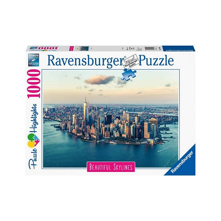 Mua tại Lazada: Puzzle New York 1000 mảnh RAVENSBURGER Chính hãng Ưu đãi