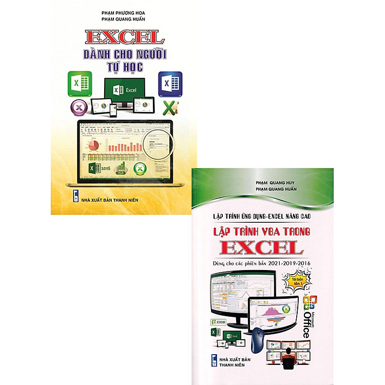 Combo Excel Dành Cho Người Tự Học + Lập Trình Ứng Dụng - Excel Nâng Cao - Lập Trình VBA Trong Excel - STK