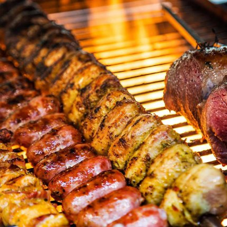 Buffet nướng 50 món theo phong cách Brazil - Tặng đồ uống tại Nhà hàng Carnaval