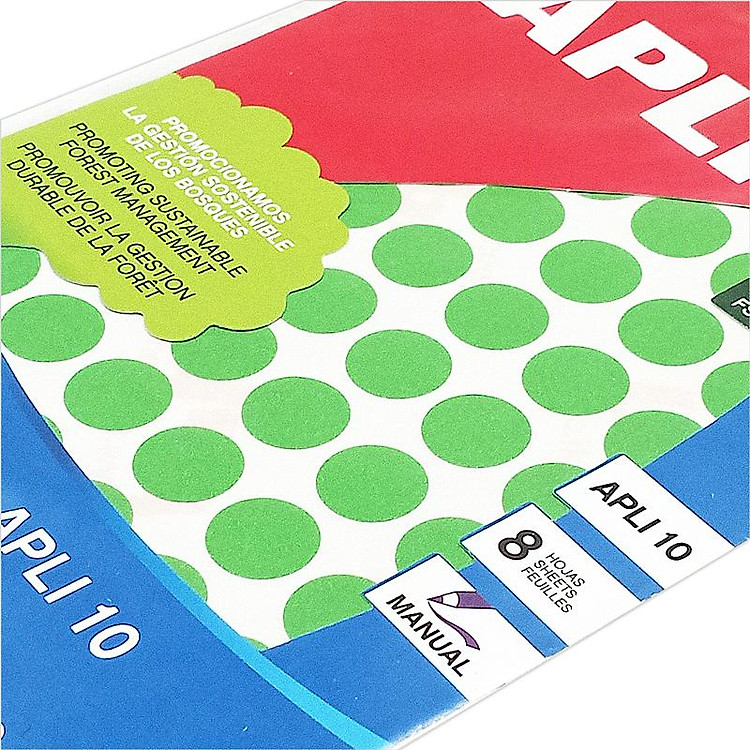 Nhãn Dán Xanh Lá (10 miếng) - Ảnh 4