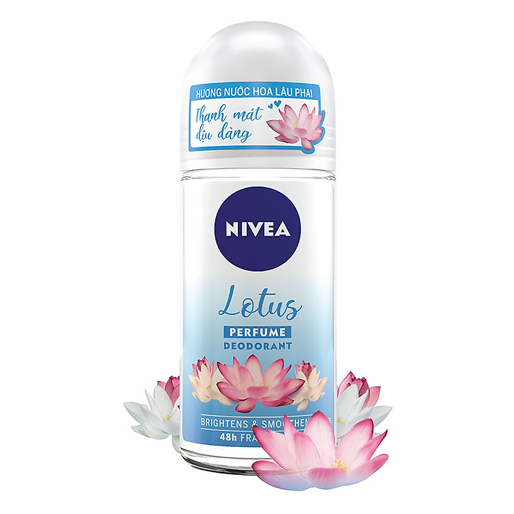 Lăn Ngăn Mùi Hương Nước Hoa Nivea Hương Sen Thanh Mát