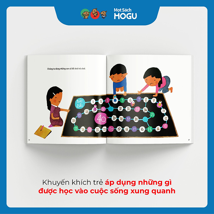 Truyện Ehon bé 3-4-5 tuổi - Những Con Số Quanh Ta - Ảnh 3
