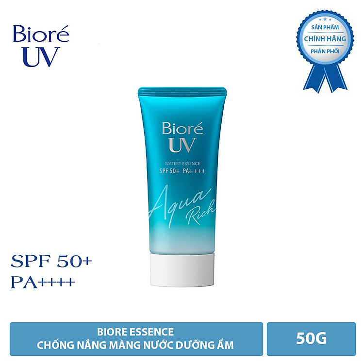 BIORE ESSENCE CHỐNG NẮNG MÀNG NƯỚC DƯỠNG ẨM