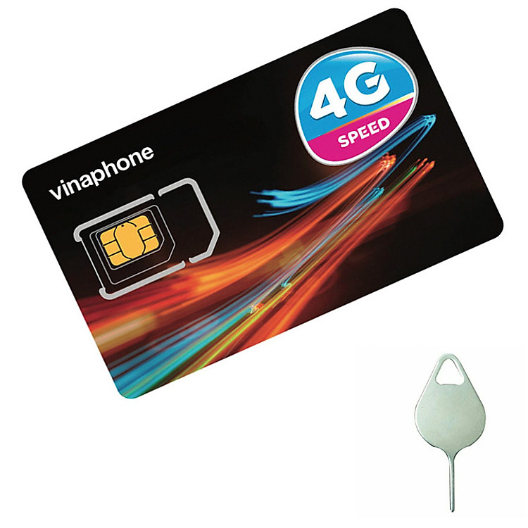 SIM 4G VINAPHONE 5GB/tháng HEY90 , nghe gọi miễn phí, dùng cho điện thoại di động, máy tính bảng,wifi, dcom -tặng que chọt sim