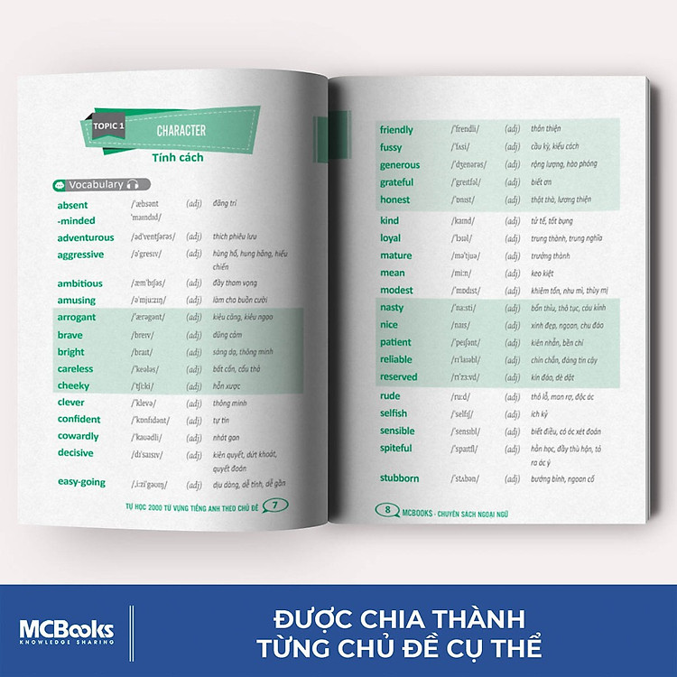 Tự Học 2000 Từ Vựng Tiếng Anh Theo Chủ Đề - Ảnh 3