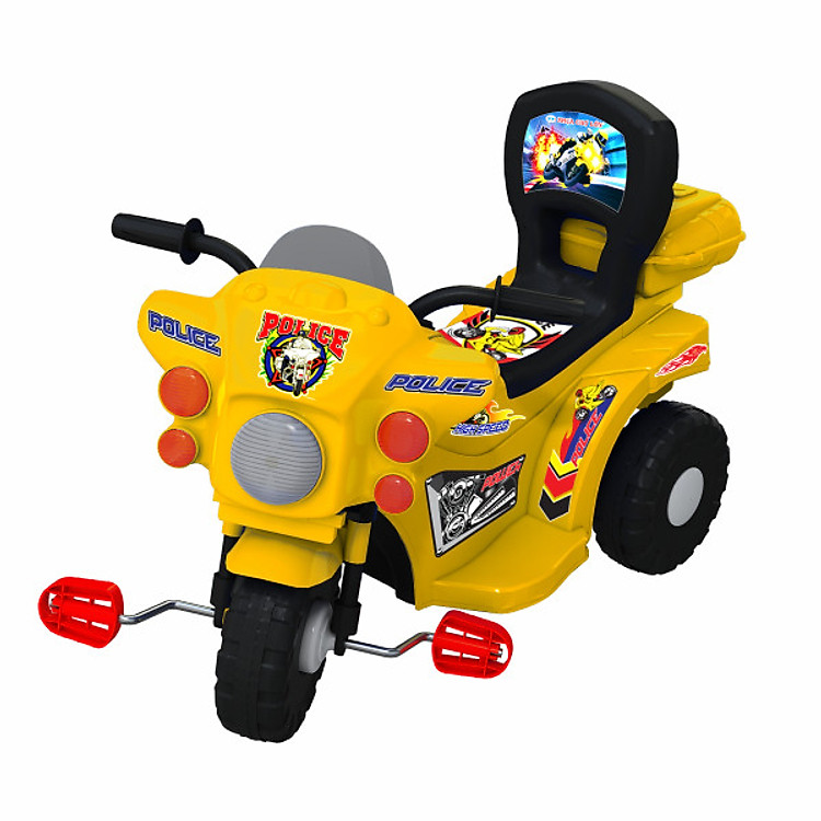 Xe 3 Bánh Nhựa Chợ Lớn L9 Police K3 (Không Nhạc) - M1671A-X3B - Giao màu ngẫu nhiên