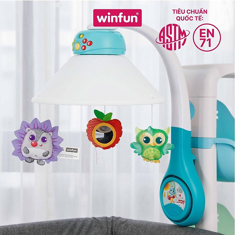 Đèn chiếu ru ngủ Winfun 72005 cho bé Chính hãng Giá tốt - Hình ảnh 3
