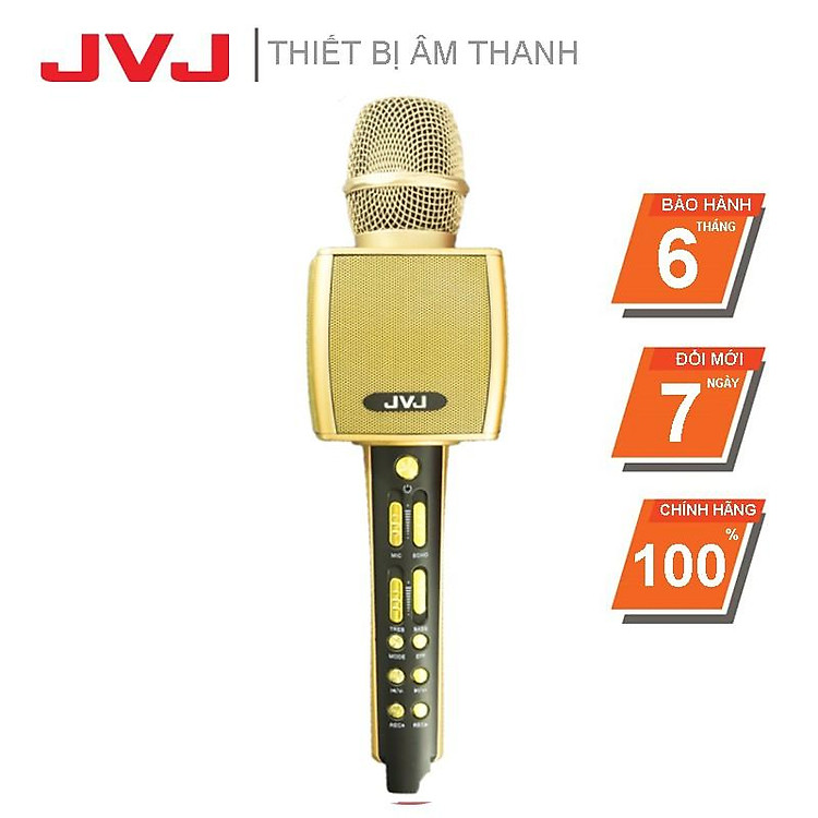 Micro karaoke YS92 JVJ bluetooth Không dây kèm loa 3 in 1-Kết nối với các thiết bị có kết nối bluetooth, Nâng giọng tốt - Hàng chính hãng