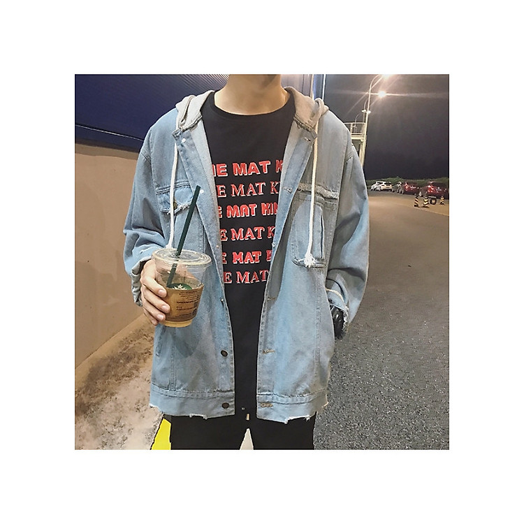 Áo khoác kaki jean Nam UNISEX GSJ7