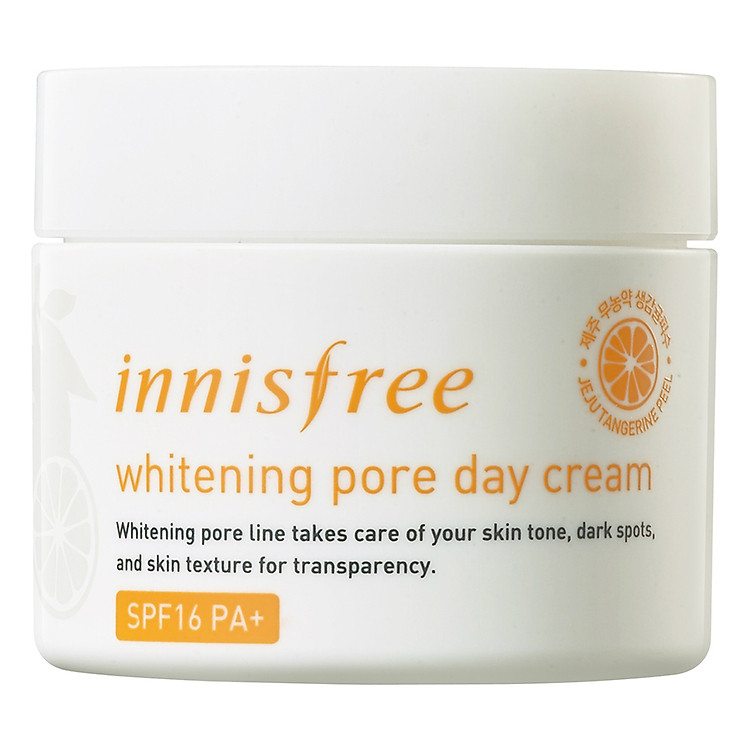 Kem Dưỡng Ban Ngày Từ Vỏ Quýt Tươi Innisfree Whitening Pore Day Cream (50ml)