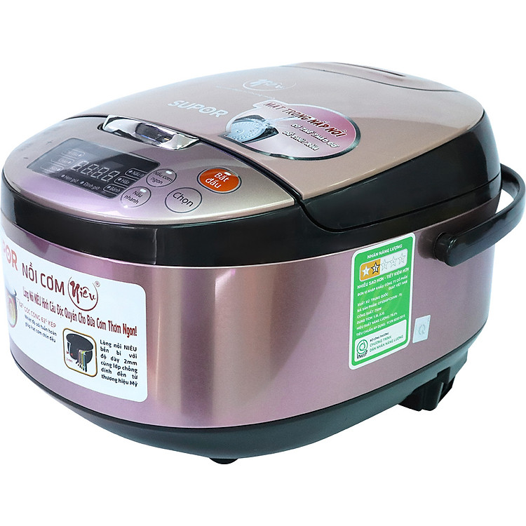 Nồi cơm điện Supor 1.5 lít CFXB40FC33VN-75 - Hàng chính hãng