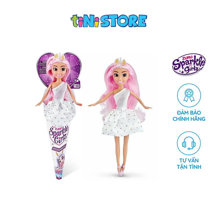 Búp Bê Công Chúa Unicorn Sparkle Girlz Chính hãng Ưu đãi - Hình ảnh 3