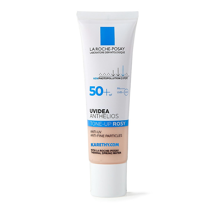 Kem Chống Nắng Dạng Gel Làm Sáng Da La Roche-Posay Uvidea Anthelios Tone-Up Rosy SPF50+ 30ml