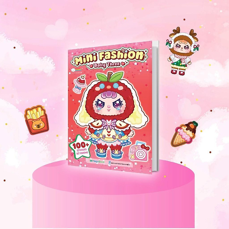 Mini Fashion - Bóc Dán Hơn 500+ Stickers Váy, Phụ Kiện Xinh Đẹp Cho Bé Gái - Ảnh 2