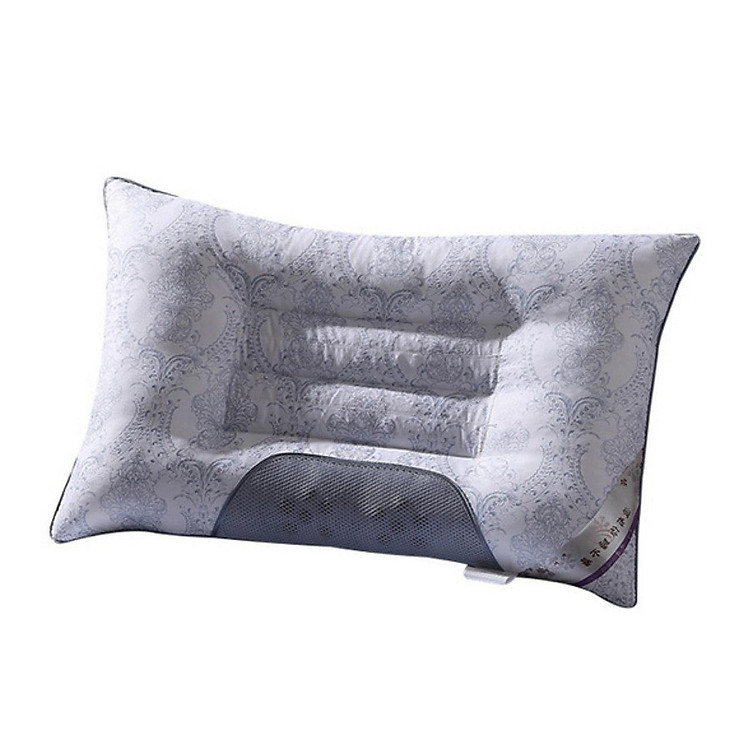 Bộ 2 gối bông có hạt massage chống mỏi vai gáy