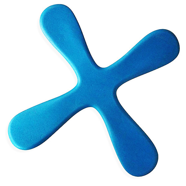 Boomerang 4 cánh - Màu xanh dương