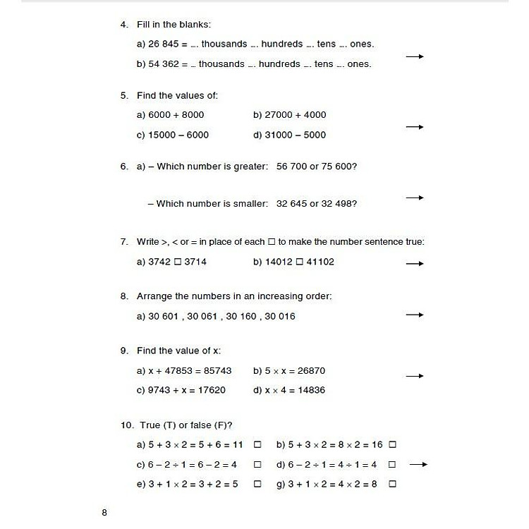 Toán 4 – Mathematics 4 song ngữ Anh-Việt (HA-MK) - Ảnh 6