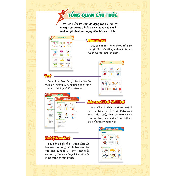 Super Test - Đề Kiểm Tra Nhanh Tiếng Anh Cho Học Sinh (Lớp 1-5) (MGB) - Ảnh 7