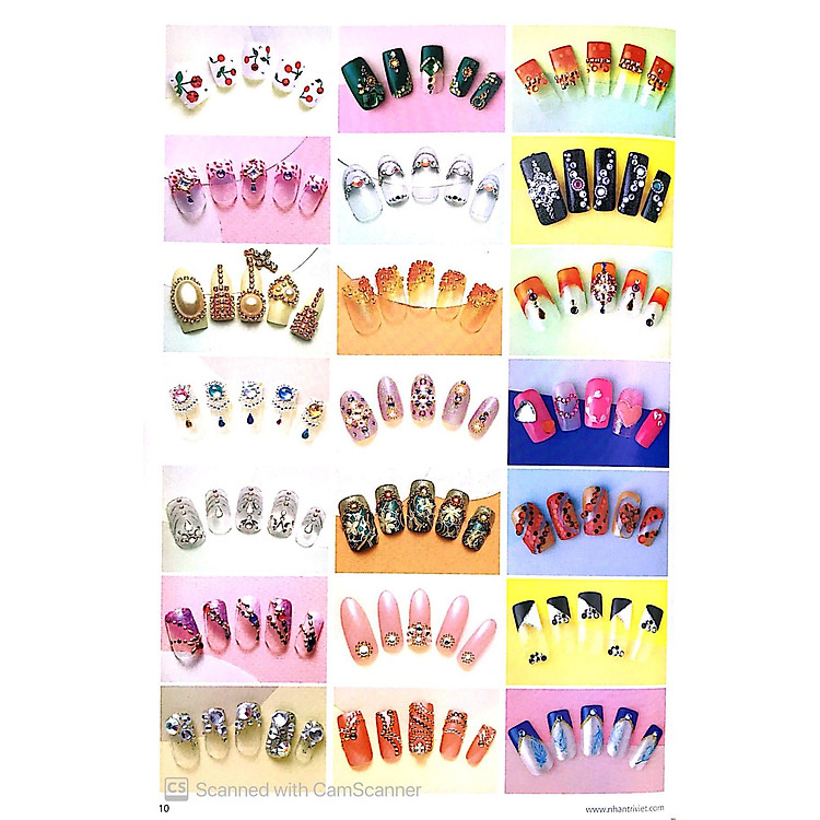Bộ Sưu Tập Các Mẫu Trang Điểm Móng (Tập 2) - Ảnh 5