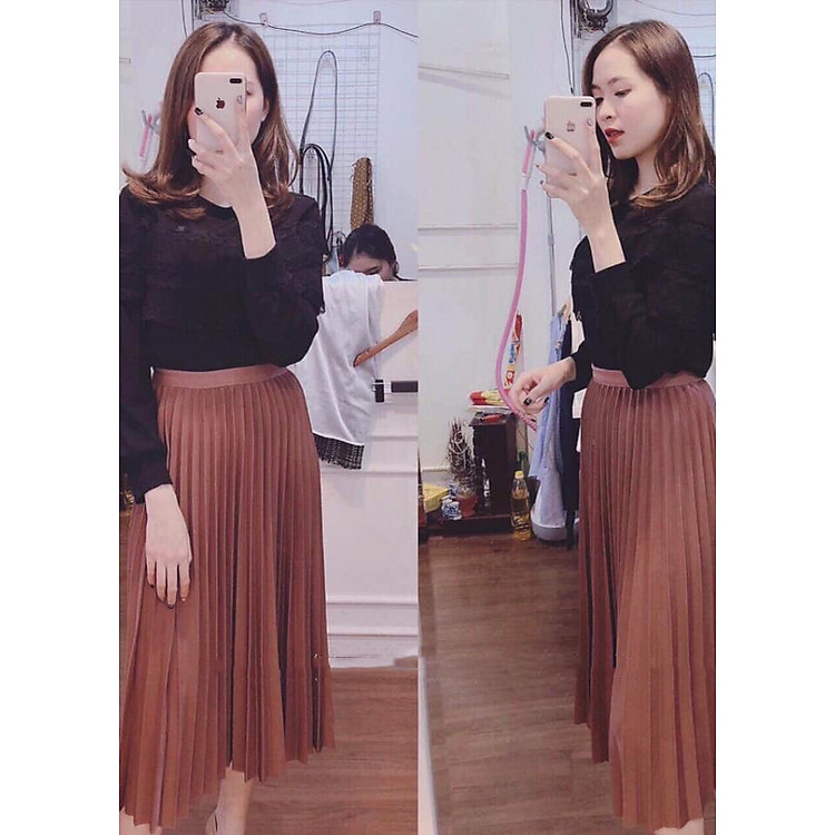 Chân Váy Dập Ly Quảng Châu