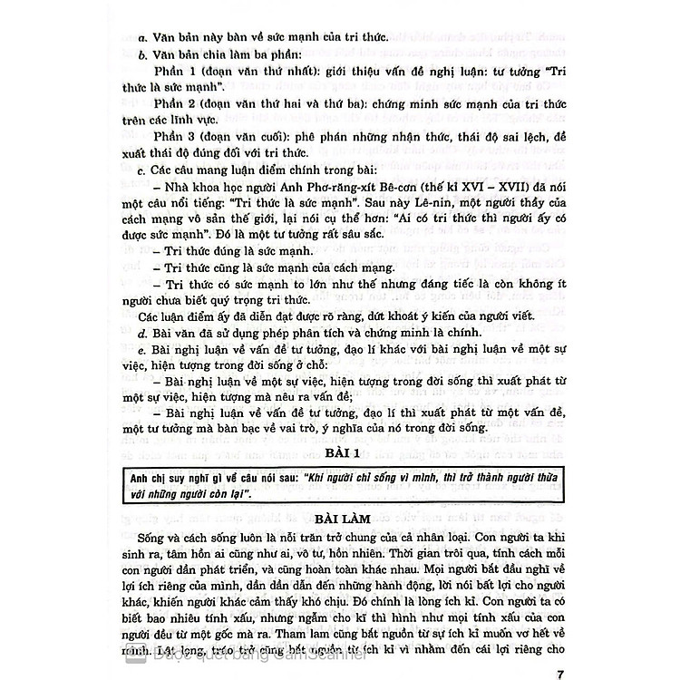 Những Bài Văn Mẫu Nghị Luận Xã Hội - Ảnh 3