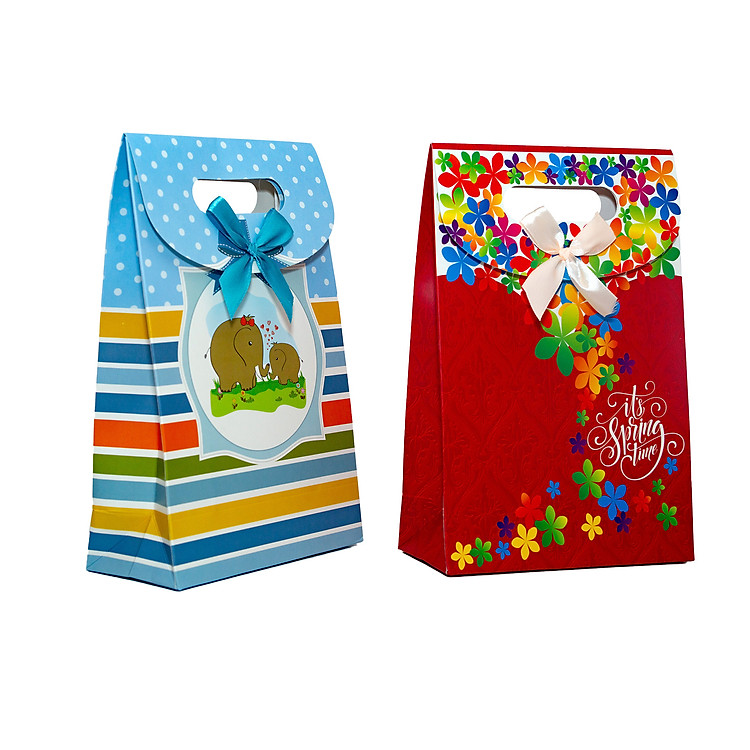 Túi Giấy Nắp Trung T005 (26.5 x 17.5 x 8 cm) - Ảnh 2