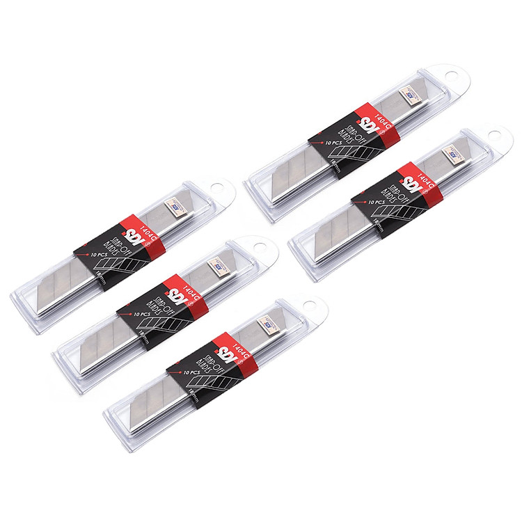 Bộ Lưỡi Dao Rọc Giấy SDI 14040C (5 chiếc)