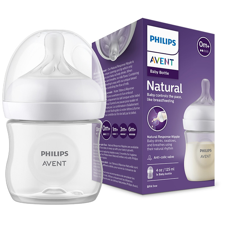 Mua Bộ 2 Bình sữa Philips Avent 125ml Đảm bảo Giá rẻ - Hình ảnh 5