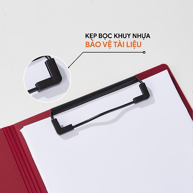Bìa kẹp trình ký đôi A5 nhiều màu AO+ (WB520) - Ảnh 3