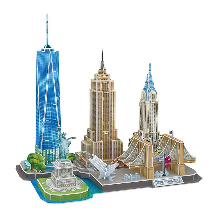 Mô hình giấy Cubic Fun Thành phố New York MC255H