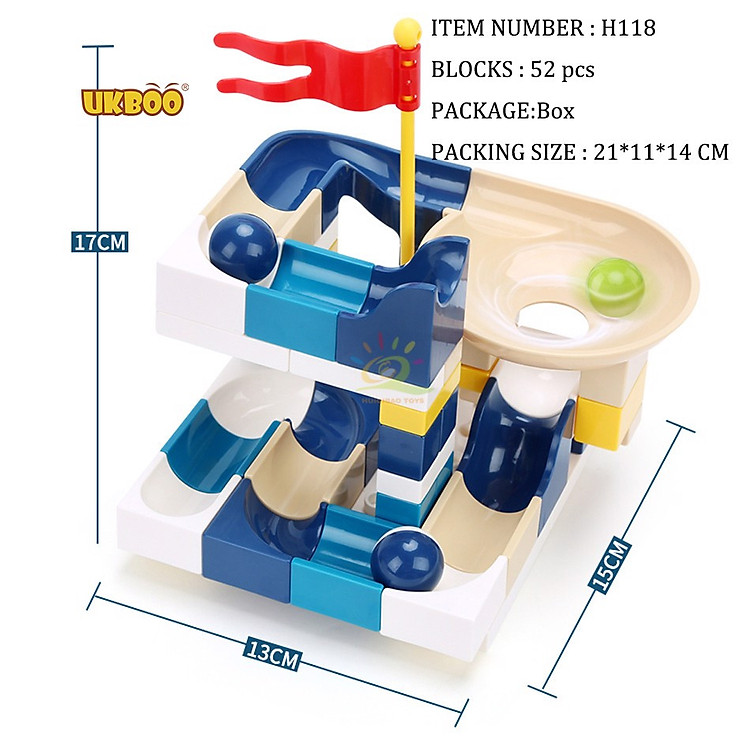 BỘ XẾP HÌNH UKBOO 52 CHI TIẾT Chính hãng Ưu đãi