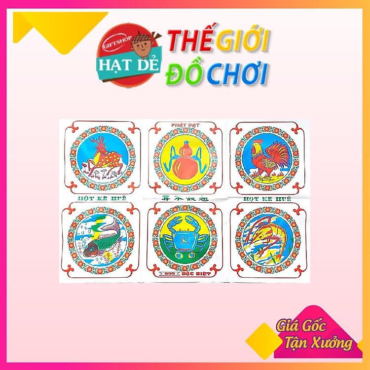 Mua Bộ đồ chơi lắc bầu cua xốp Chính hãng Tiết kiệm