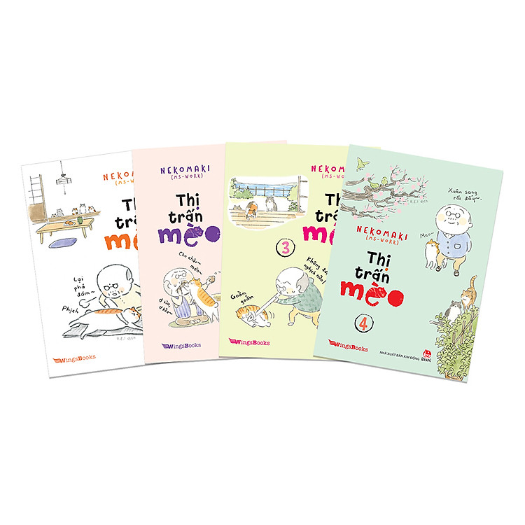 Combo 4 Tập Thị Trấn Mèo