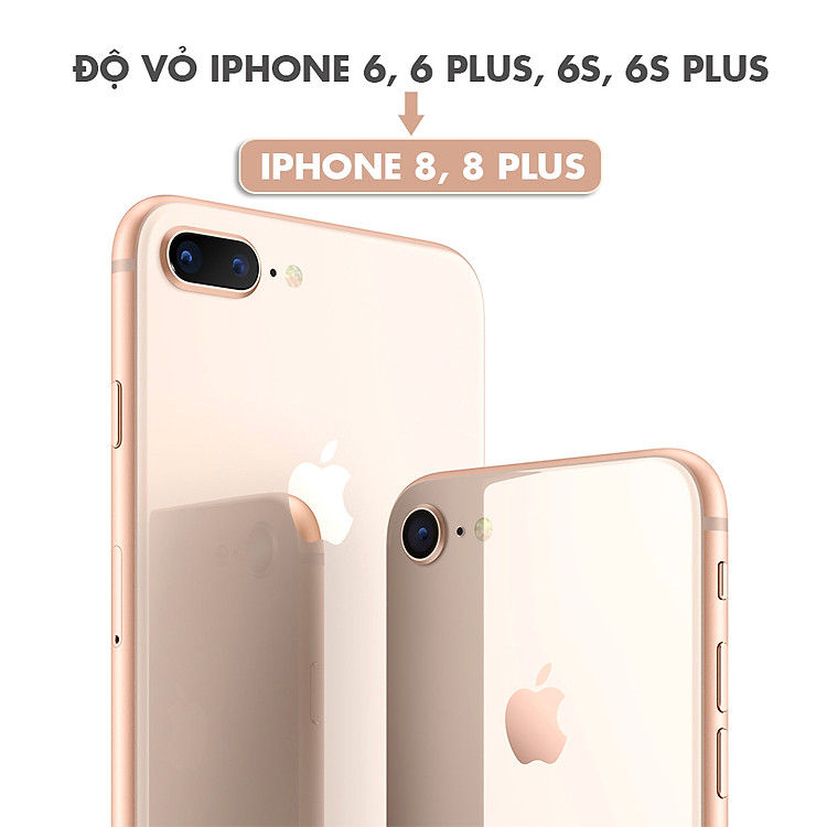 Độ Vỏ iPhone 6, 6 Plus, 6S, 6S Plus Thành iPhone 8, 8 Plus