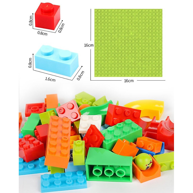 Mua Bộ Xếp Hình Tháp Bóng Trượt 168 Chi Tiết Chính hãng Ưu đãi - Hình ảnh 4