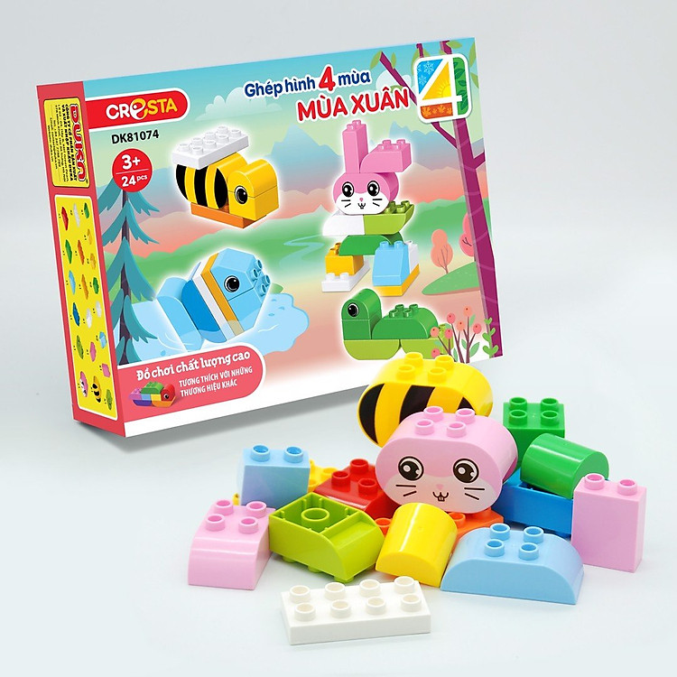 Tìm mua tại Avakids: Ghép Hình 4 Mùa - Xuân 24 Chi Tiết - Ngập tràn khuyến mãi