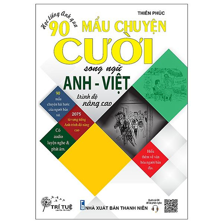 Học Tiếng Anh Qua 90 Mẩu Chuyện Cười Song Ngữ Anh – Việt (Trình Độ Nâng Cao)