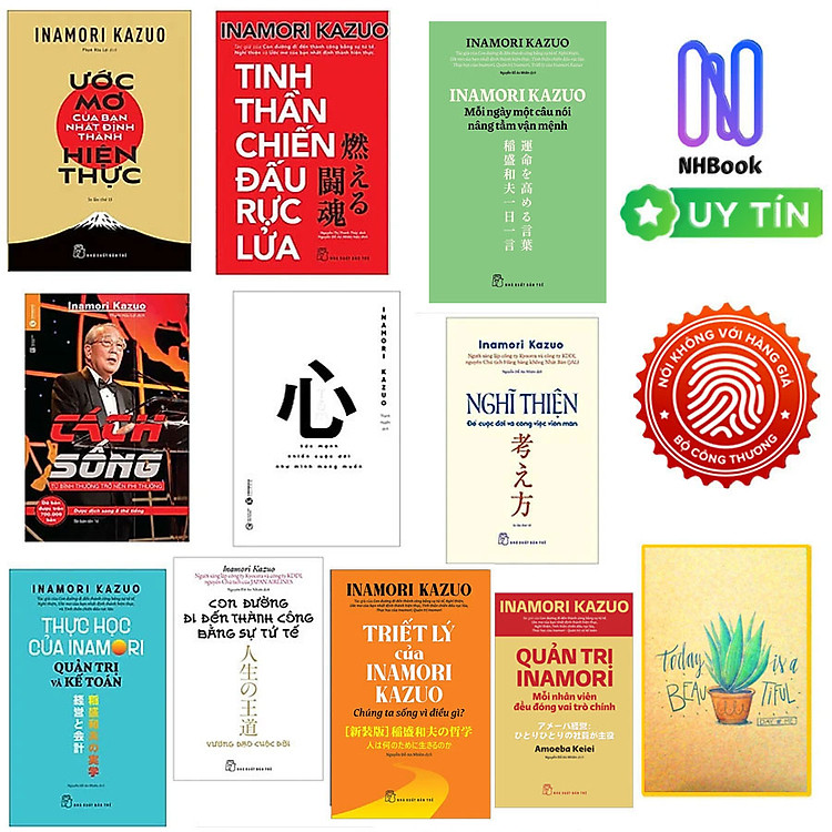 Combo 10 Cuốn sách Hay Tác Giả Inamori Kazuo